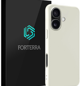 Forterra Forterra iPhone 17 Hoesje Siliconen - Wit