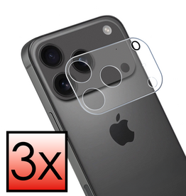 NoXx NoXx iPhone 17 Pro Camera Screenprotector - 3 PACK