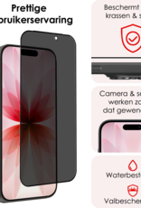 NoXx NoXx iPhone 17 Screenprotector Glas Privacy - 3 PACK