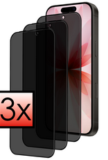 NoXx NoXx iPhone 17 Screenprotector Glas Privacy - 3 PACK
