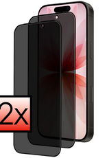 NoXx NoXx iPhone 17 Screenprotector Glas Privacy - 2 PACK