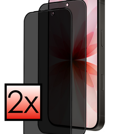 NoXx NoXx iPhone 17 Screenprotector Glas Privacy - 2 PACK
