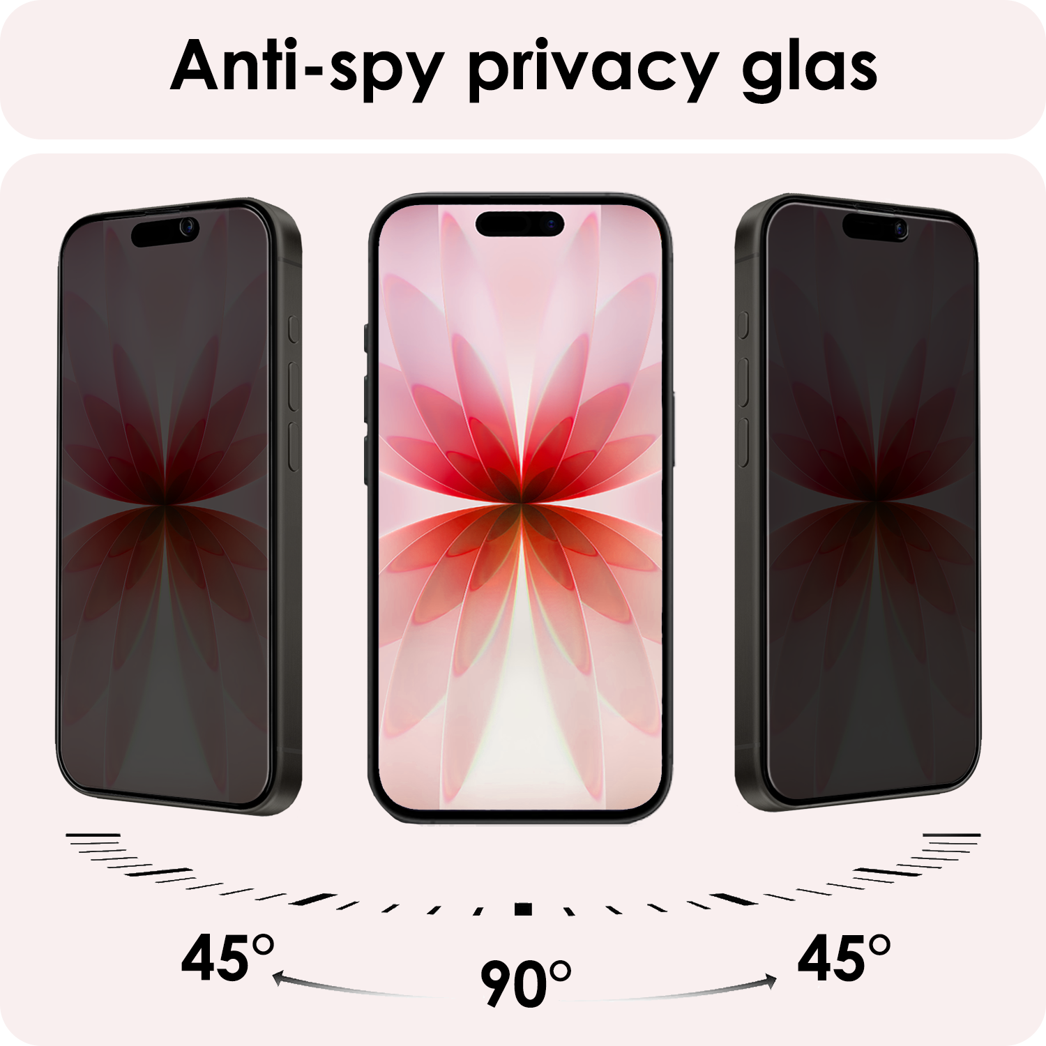 NoXx NoXx iPhone 17 Screenprotector Glas Privacy