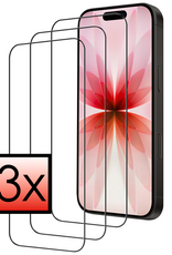 NoXx NoXx iPhone 17 Screenprotector Glas Full Cover 2D - 3 PACK
