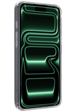 Forterra Forterra iPhone 17 Pro Hoesje Siliconen Met 2x Screenprotector Met Dichte Notch - Transparant