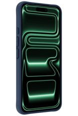 Forterra Forterra iPhone 17 Pro Max Hoesje Siliconen - Donkerblauw