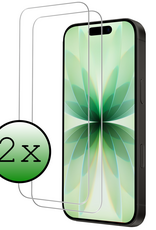 BASEY. BASEY. iPhone 17 Screenprotector Glas Full Cover 2D - 2 PACK