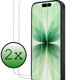 BASEY. BASEY. iPhone 17 Screenprotector Glas Full Cover 2D - 2 PACK