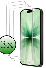 BASEY. BASEY. iPhone 17 Screenprotector Glas Full Cover 2D - 3 PACK