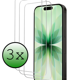BASEY. BASEY. iPhone 17 Screenprotector Glas Full Cover 2D - 3 PACK