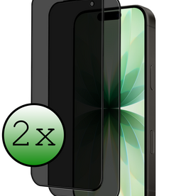 BASEY. BASEY. iPhone 17 Screenprotector Glas Privacy - 2 PACK