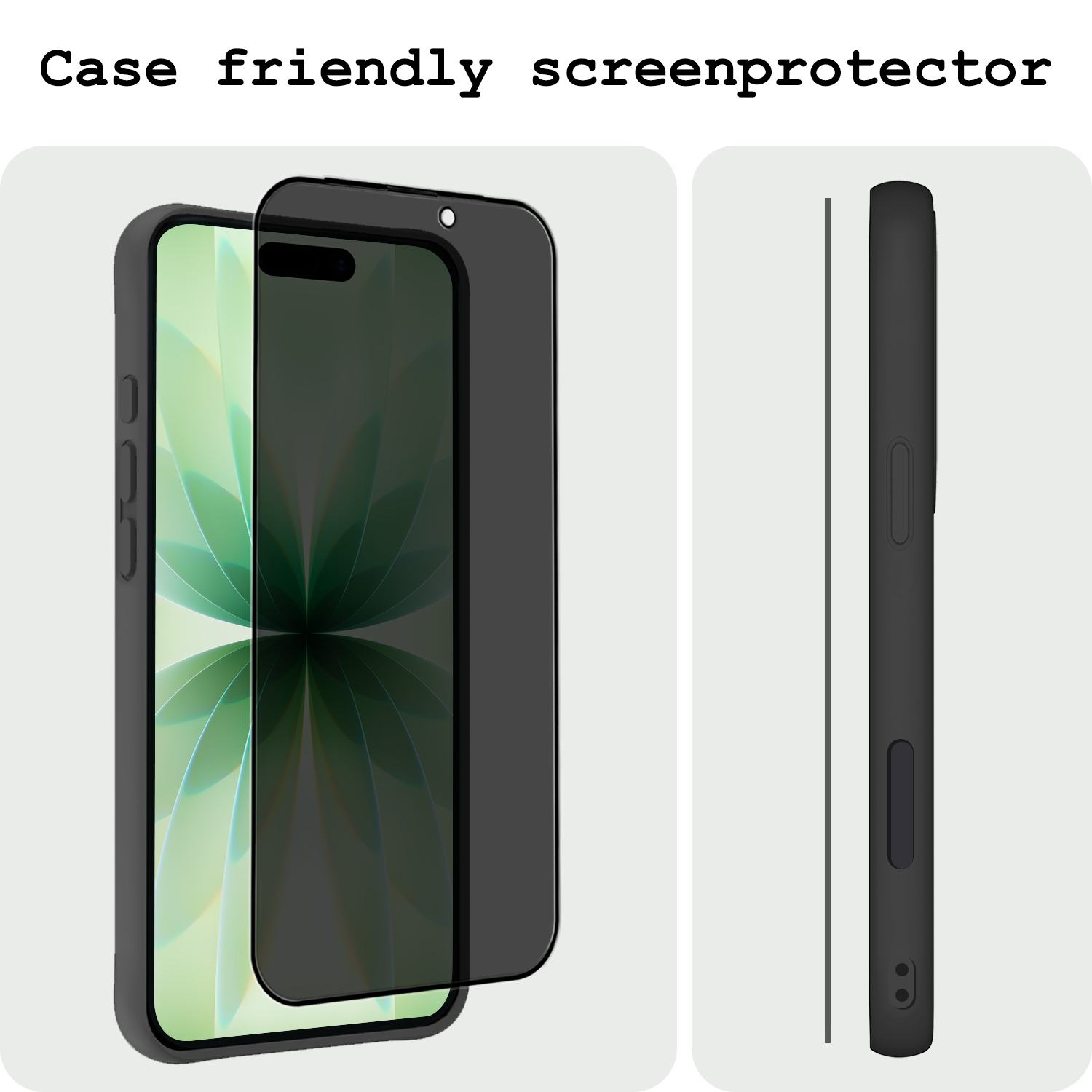 BASEY. BASEY. iPhone 17 Screenprotector Glas Privacy - 2 PACK