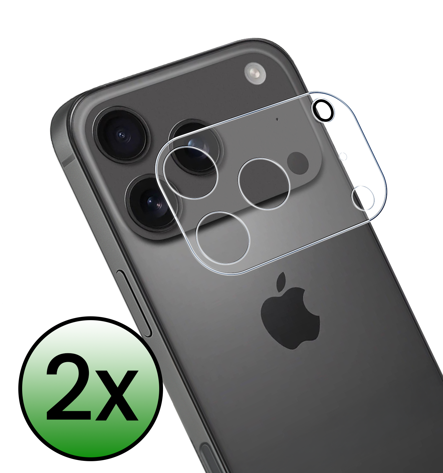 BASEY. BASEY. iPhone 17 Pro Max Camera Screenprotector - 2 PACK