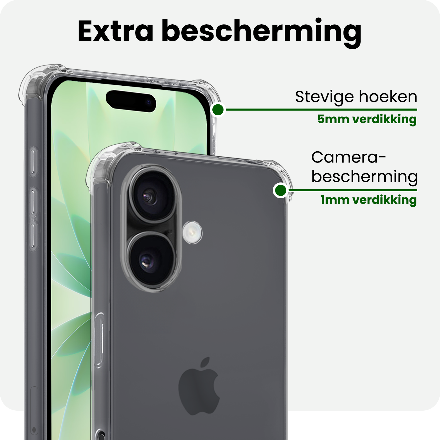 BASEY. BASEY. iPhone 17 Magsafe Hoesje - Transparant