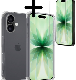 BASEY. BASEY. iPhone 17 Hoesje Shockproof Met Screenprotector Met Dichte Notch