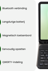 BASEY. BASEY. Samsung Galaxy Tab S11 Ultra Toetsenbordhoes - Zwart