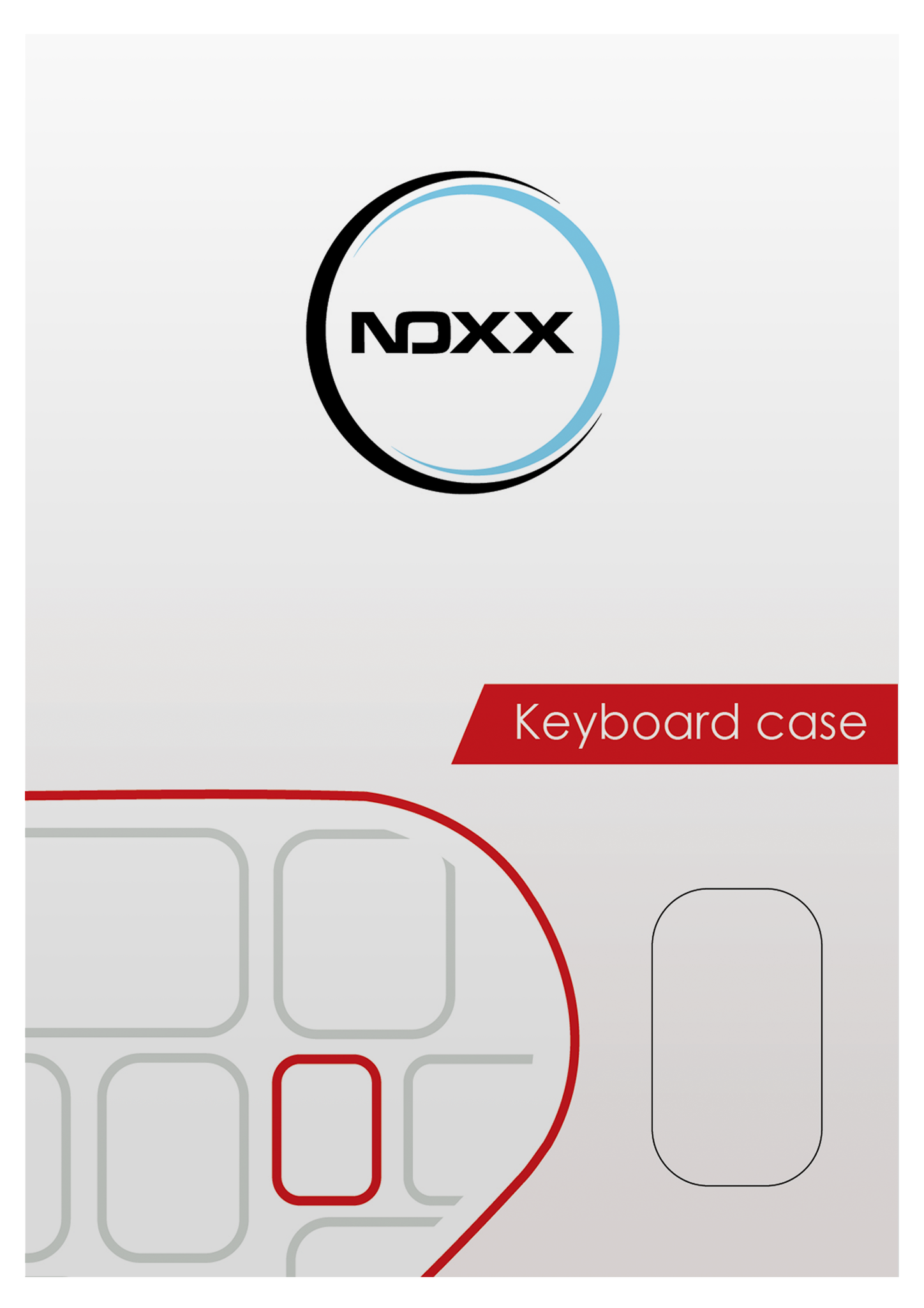 NoXx NoXx Samsung Galaxy Tab S11 Toetsenbordhoes - Zwart