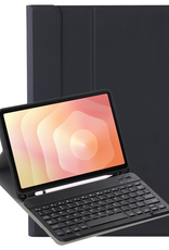 Nomfy Nomfy Samsung Galaxy Tab S11 Ultra Toetsenbordhoes - Zwart