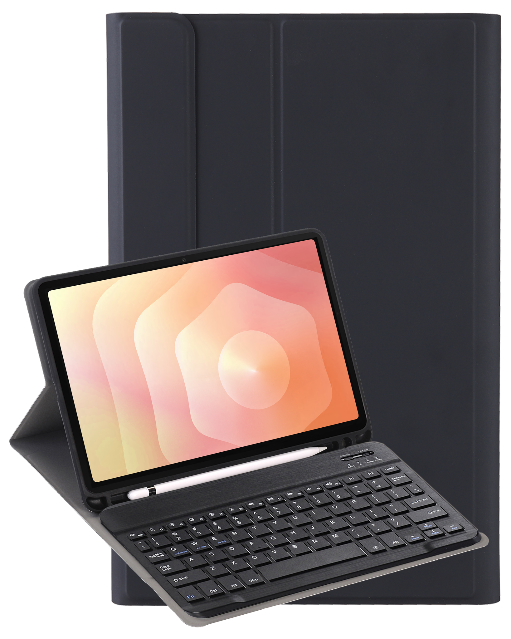 Nomfy Nomfy Samsung Galaxy Tab S11 Toetsenbordhoes - Zwart