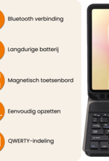 Nomfy Nomfy Samsung Galaxy Tab S11 Toetsenbordhoes Met Screenprotector - Zwart