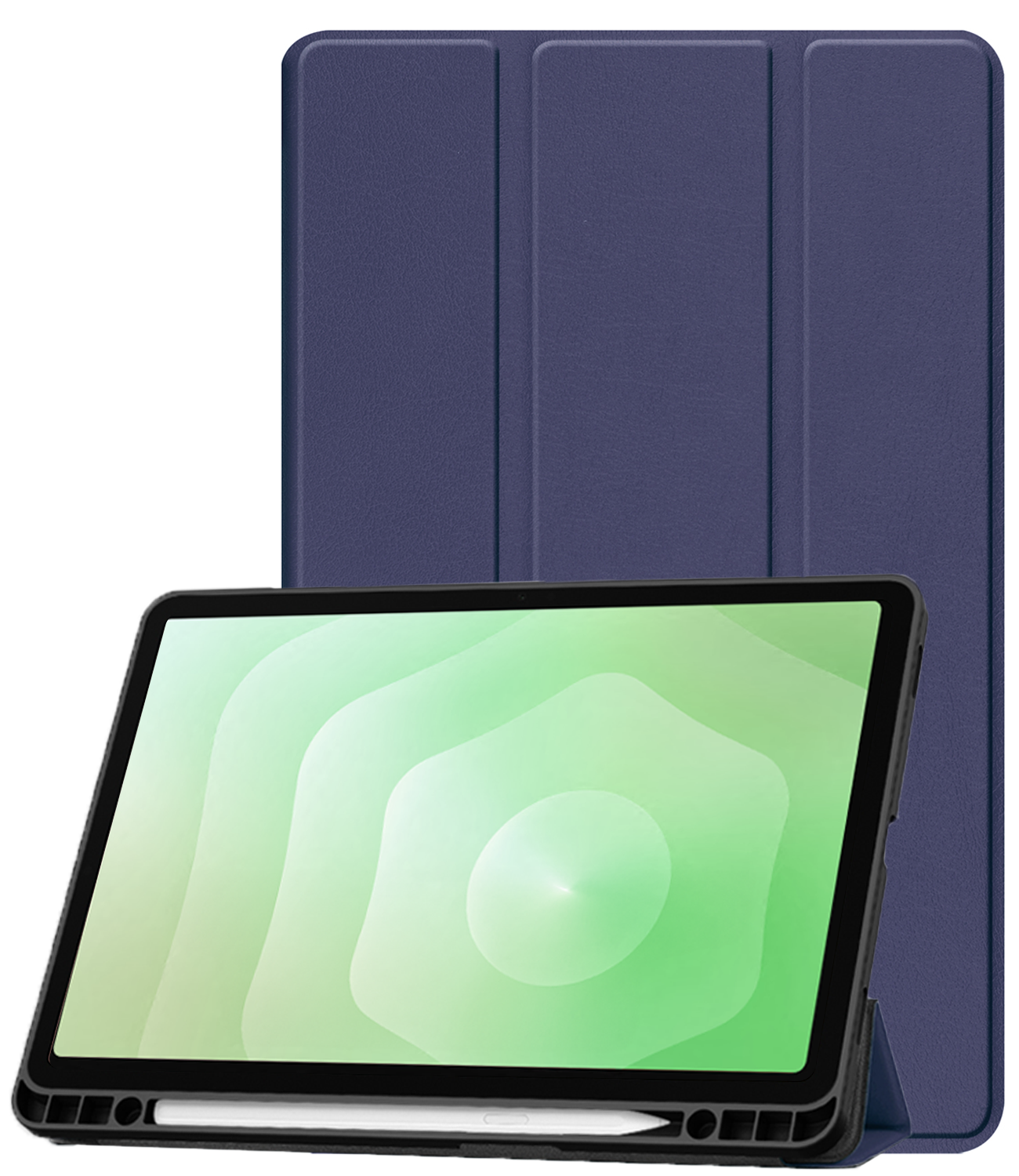 BASEY. BASEY. Samsung Galaxy Tab S11 Hoesje Met Uitsparing S Pen - Donkerblauw