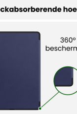 BASEY. BASEY. Samsung Galaxy Tab S11 Hoesje Met Uitsparing S Pen - Donkerblauw