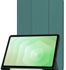 BASEY. BASEY. Samsung Galaxy Tab S11 Hoesje Met Uitsparing S Pen - Donkergroen