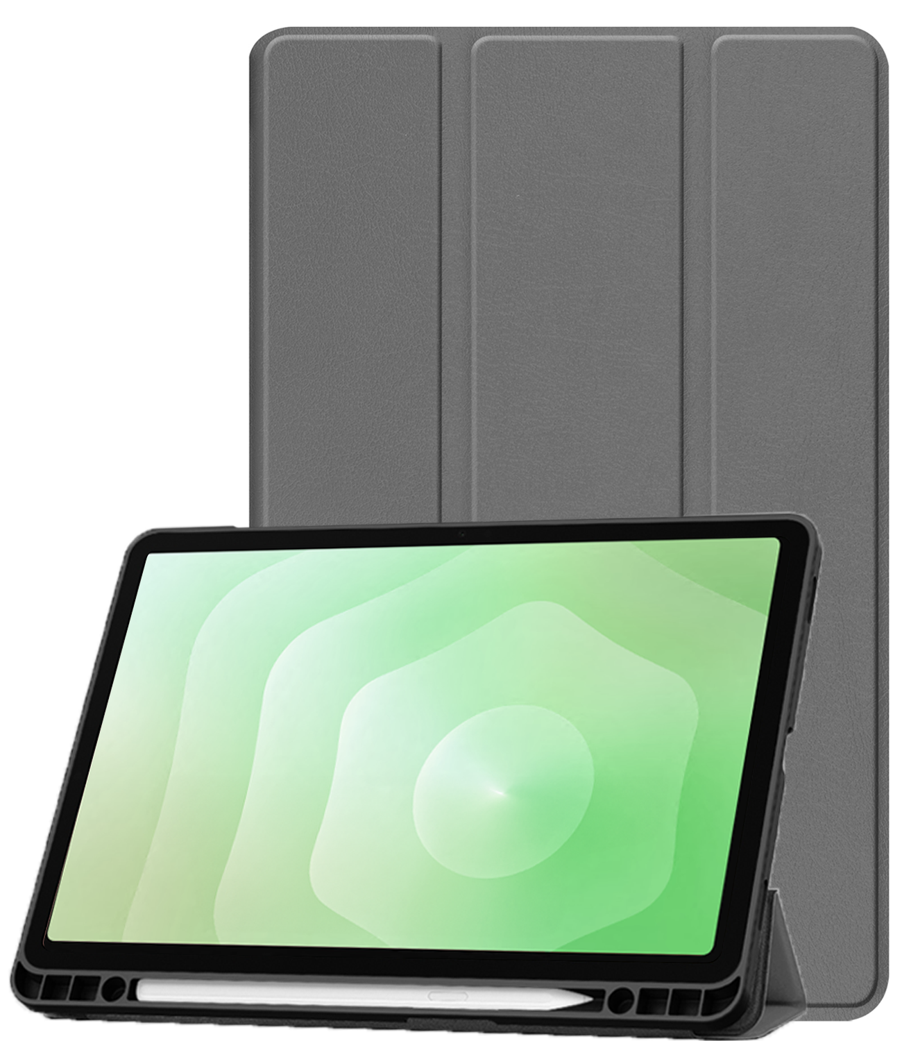 BASEY. BASEY. Samsung Galaxy Tab S11 Hoesje Met Uitsparing S Pen - Grijs