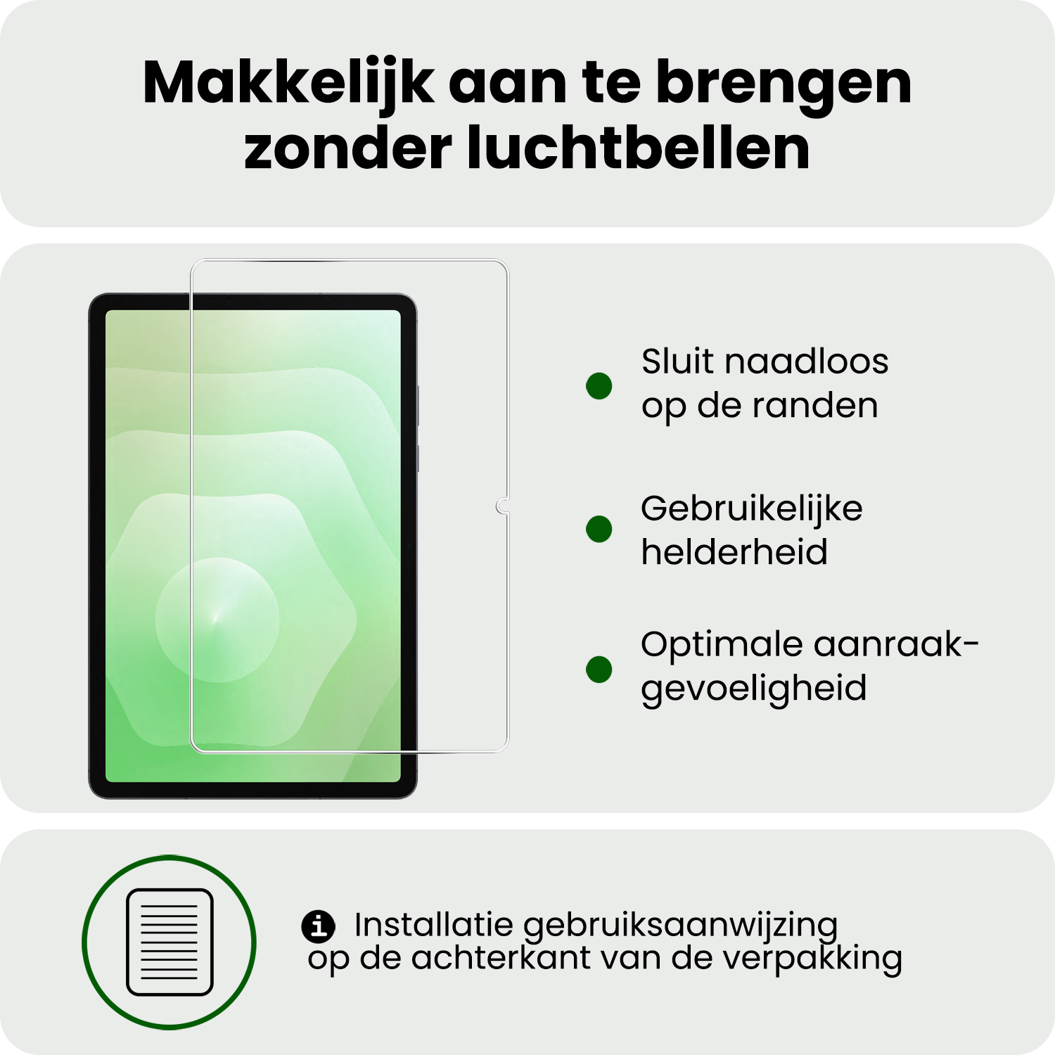 BASEY. BASEY. Samsung Galaxy Tab S11 Hoesje Met Uitsparing S Pen Met Screenprotector - Donkerblauw