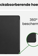 BASEY. BASEY. Samsung Galaxy Tab S11 Hoesje Met Uitsparing S Pen Met Screenprotector - Zwart