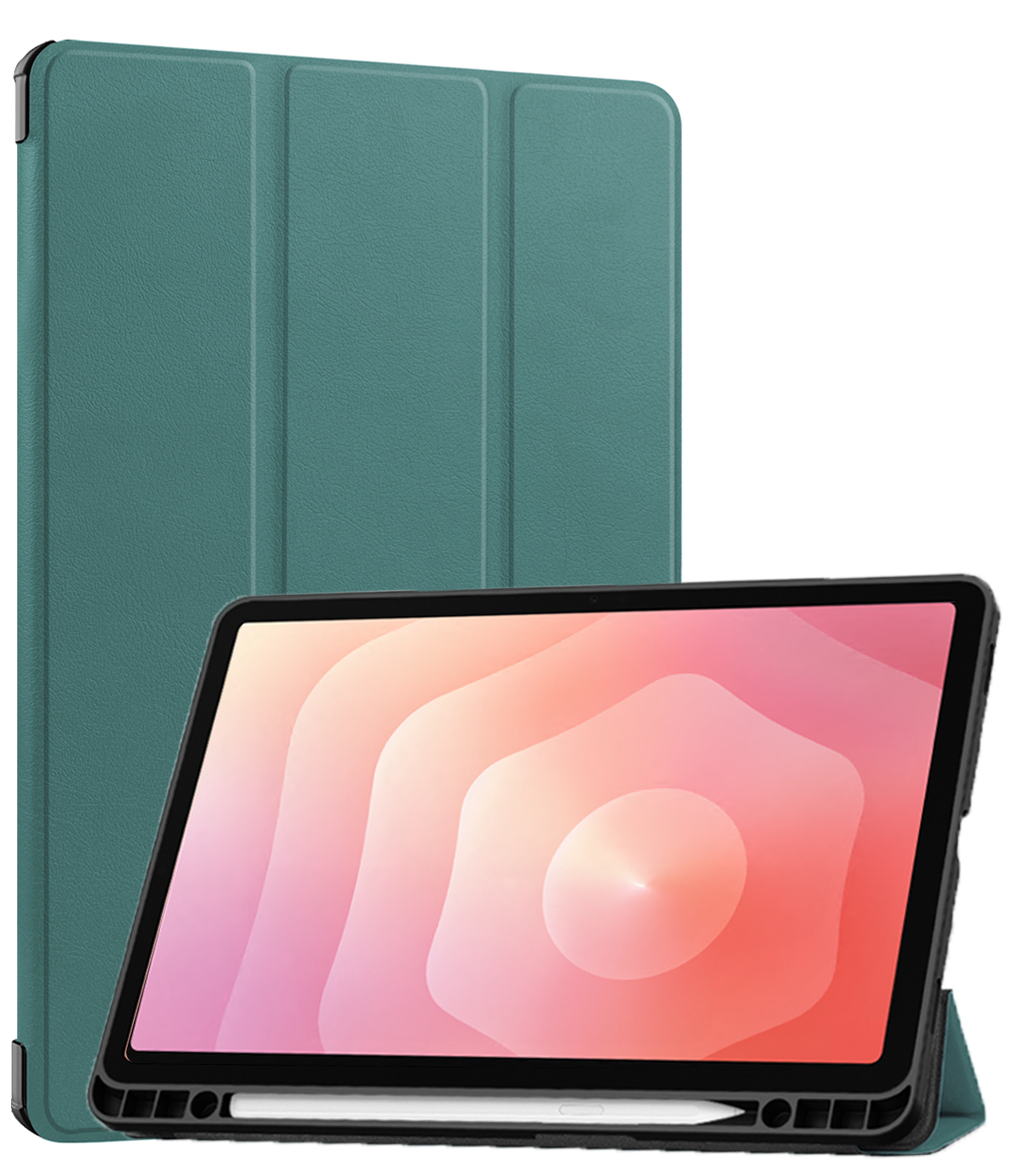 NoXx NoXx Samsung Galaxy Tab S11 Hoesje Met Uitsparing S Pen - Donkergroen