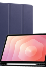 NoXx NoXx Samsung Galaxy Tab S11 Hoesje Met Uitsparing S Pen - Donkerblauw