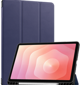 NoXx NoXx Samsung Galaxy Tab S11 Hoesje Met Uitsparing S Pen - Donkerblauw