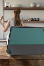 NoXx NoXx Samsung Galaxy Tab S11 Hoesje Met Uitsparing S Pen Met Screenprotector - Donkergroen