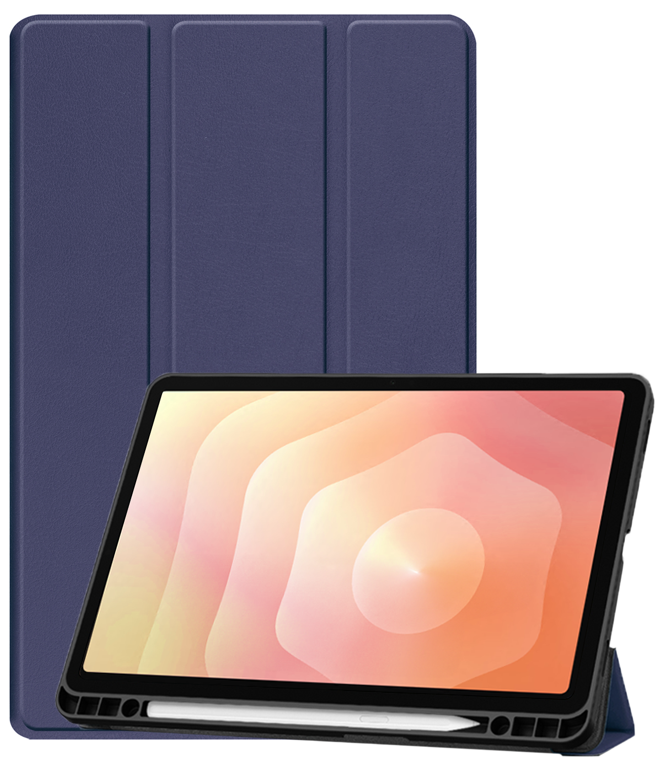 Nomfy Nomfy Samsung Galaxy Tab S11 Hoesje Met Uitsparing S Pen - Donkerblauw
