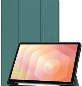 Nomfy Nomfy Samsung Galaxy Tab S11 Hoesje Met Uitsparing S Pen - Donkergroen