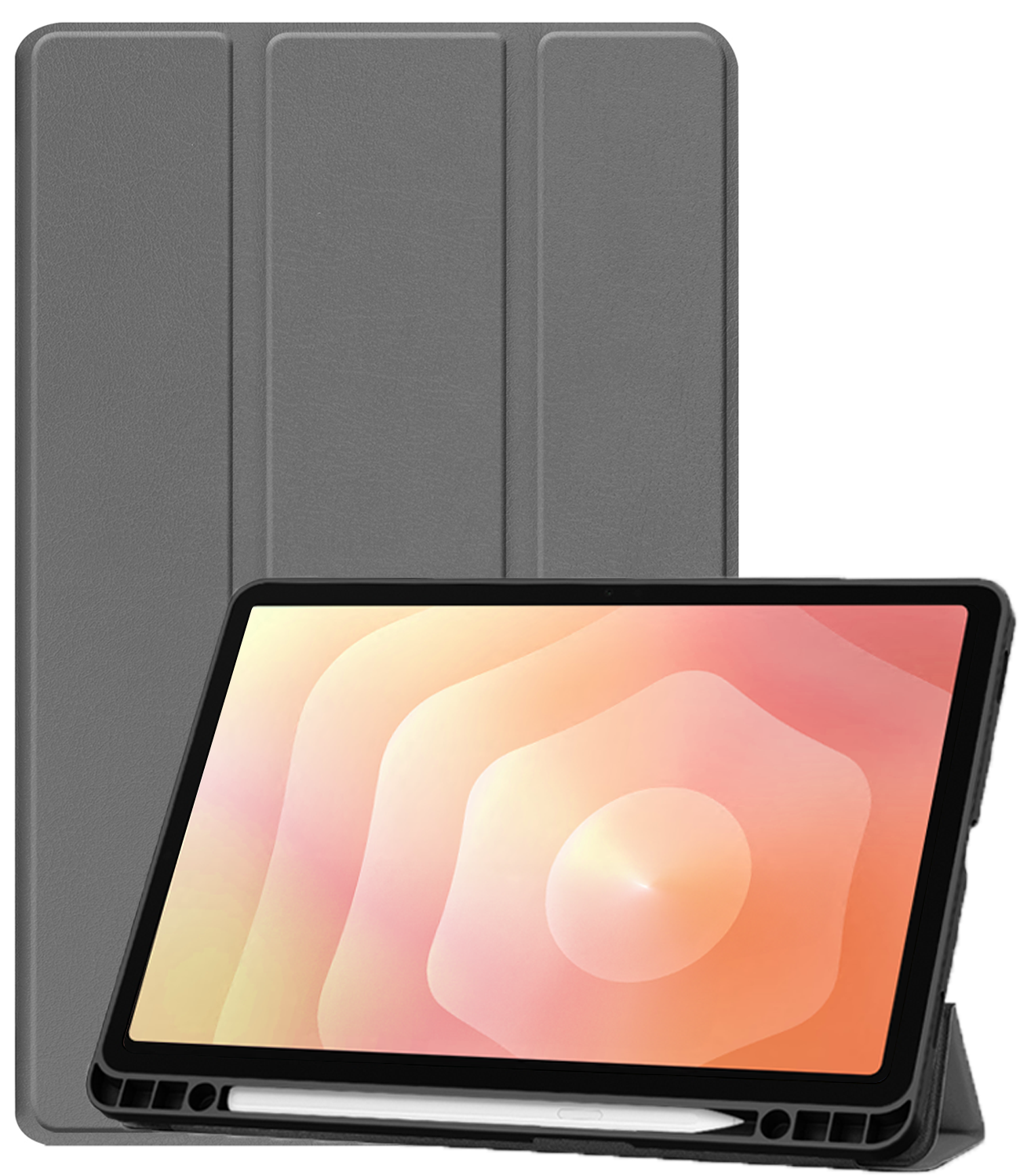 Nomfy Nomfy Samsung Galaxy Tab S11 Hoesje Met Uitsparing S Pen - Grijs