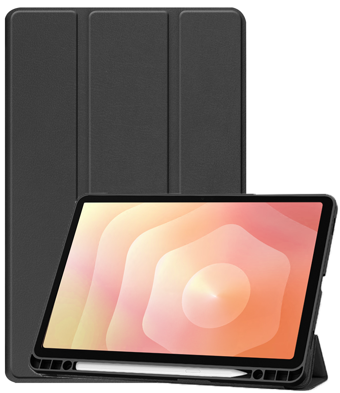 Nomfy Nomfy Samsung Galaxy Tab S11 Hoesje Met Uitsparing S Pen - Zwart