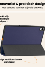 Nomfy Nomfy Samsung Galaxy Tab S11 Hoesje Met Uitsparing S Pen Met Screenprotector - Donkerblauw