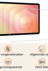 Nomfy Nomfy Samsung Galaxy Tab S11 Hoesje Met Uitsparing S Pen Met Screenprotector - Donkergroen