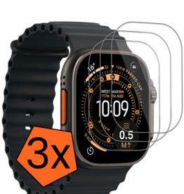 Nomfy Nomfy Apple Watch Ultra 3 Screenprotector - 3 PACK