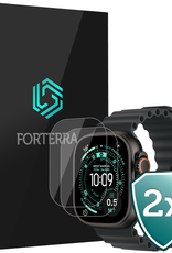 Forterra Forterra Apple Watch Ultra 3 Screenprotector - 2 PACK