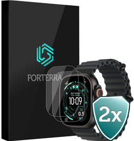 Forterra Forterra Apple Watch Ultra 3 Screenprotector - 2 PACK