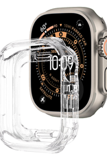 Nomfy Nomfy Apple Watch Ultra 3 Hoesje Siliconen Transparant - 49 mm
