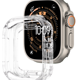 Nomfy Nomfy Apple Watch Ultra 3 Hoesje Siliconen Transparant - 49 mm