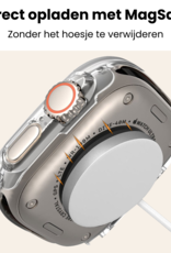 Nomfy Nomfy Apple Watch Ultra 3 Hoesje Siliconen Transparant - 49 mm - 2 PACK