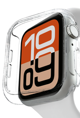 Nomfy Nomfy Apple Watch SE 3 Hoesje Siliconen Transparant - 44 mm