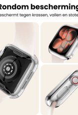 Nomfy Nomfy Apple Watch Series 11 Hoesje Siliconen Transparant - 46 mm