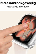Nomfy Nomfy Apple Watch Series 11 Hoesje Siliconen Transparant - 46 mm