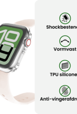 BASEY. BASEY. Apple Watch SE 3 Hoesje Siliconen Transparant - 40 mm